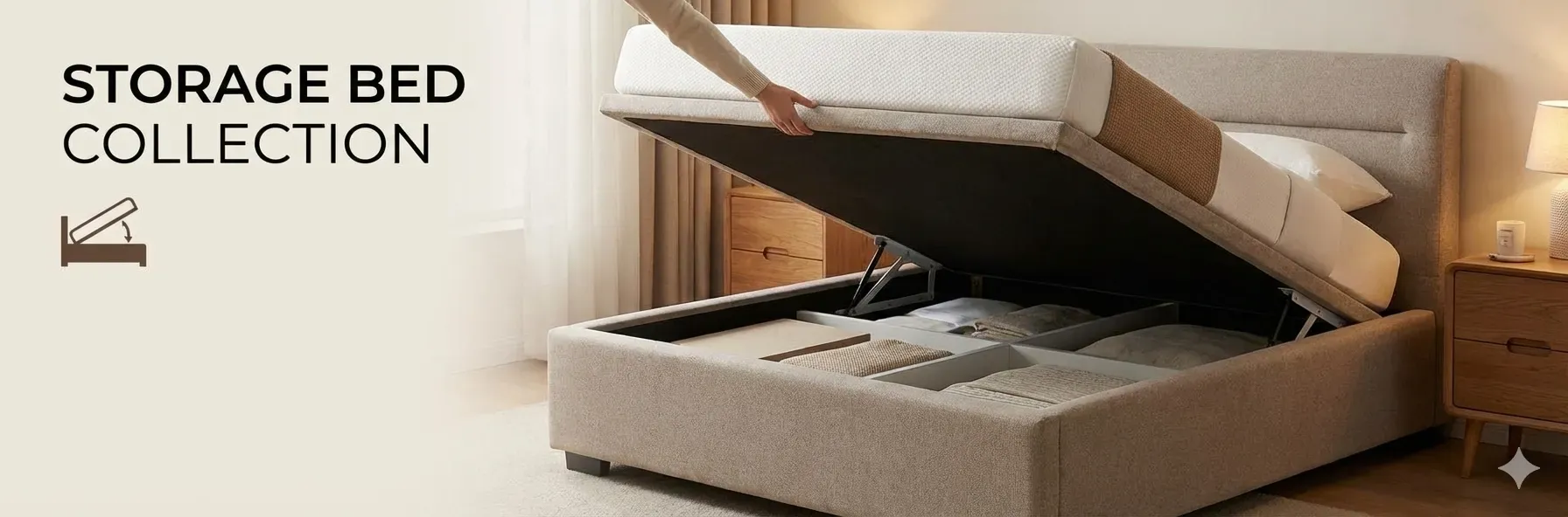 Storage bed