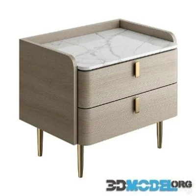 Vesper Bedside Table